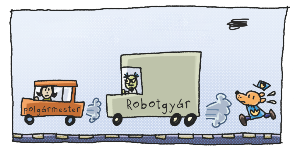 út